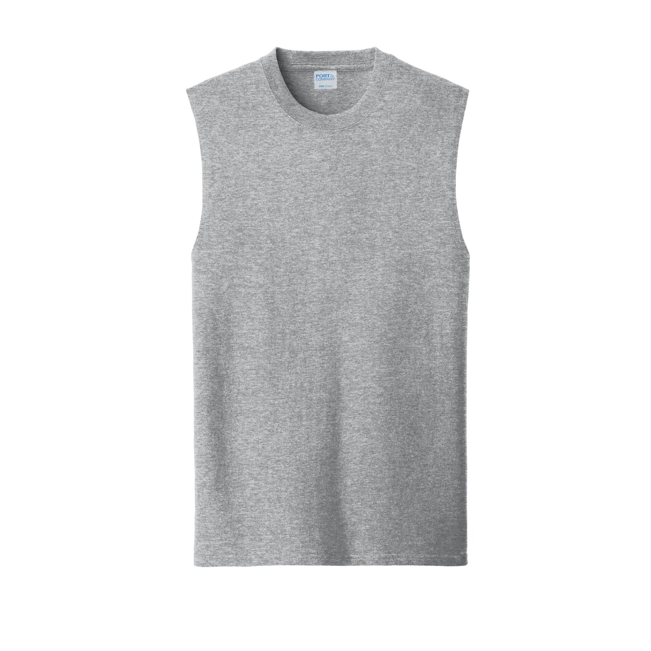 Port & Company® Men's Core Cotton Sleeveless T-Shirt